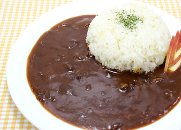 りんごジュースご飯でハヤシライス